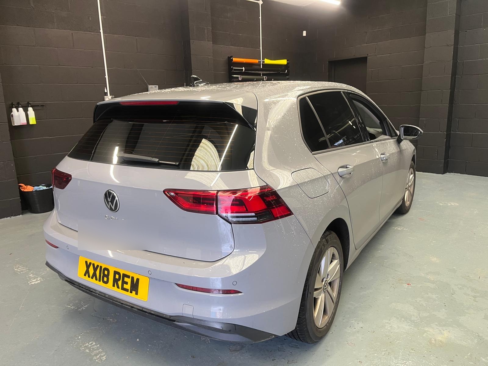 Volkswagen with tinted rear windows