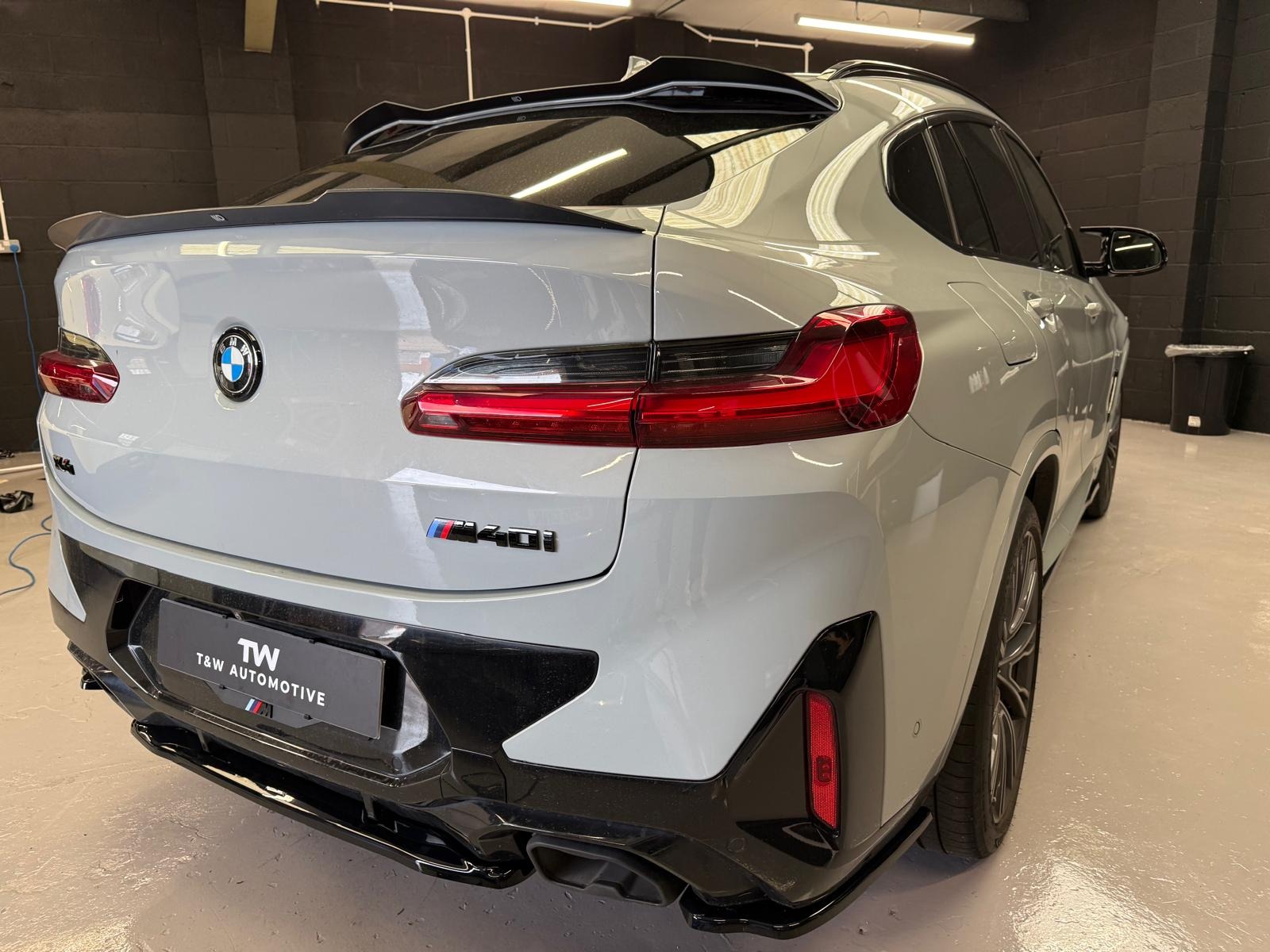 BMW with professionally tinted windows