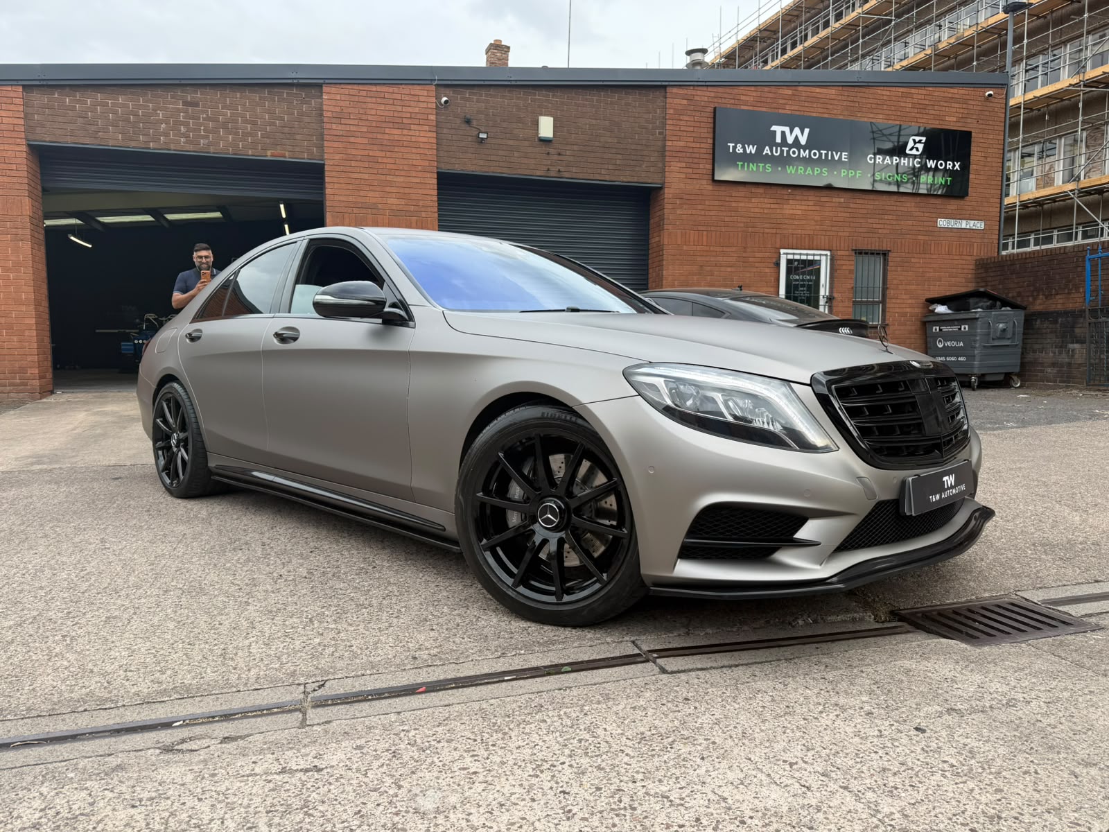 Custom vehicle wrap by T&W Automotive